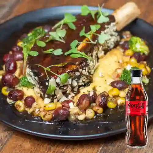 Combo Asado de Tira + Coca Cola Sin Azúcar 300ML