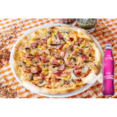 Combo Pizza Combinada + Uva Postobon 350 ml