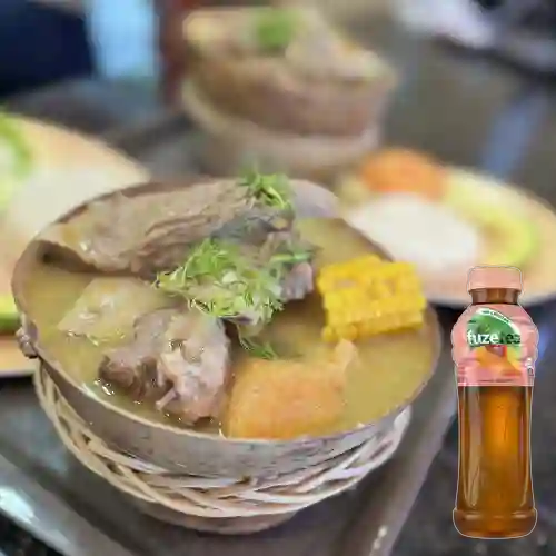 Combo Trifásico + Fuze Tea Durazno 400ML