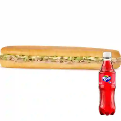 Combo Sándwich Cordero + Premio 400 ml
