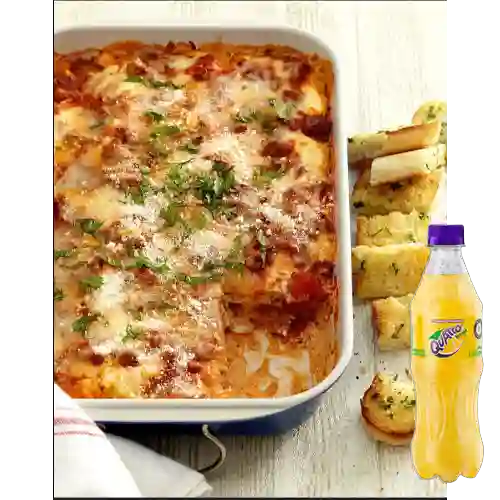 Combo Lasagna Especial + Quatro Original 400ML