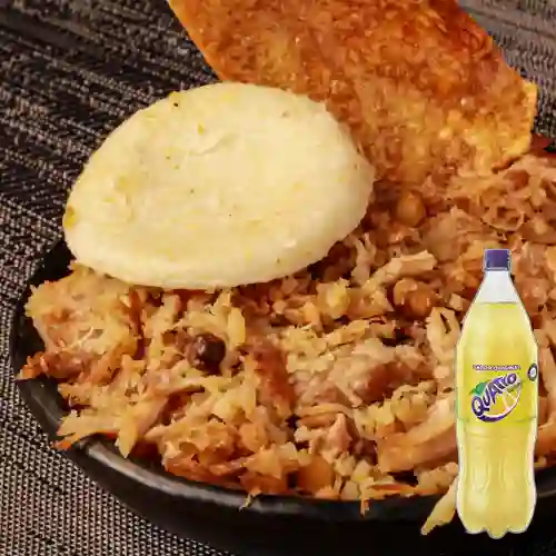 Combo Lechona 1200 gr + Quatro Original 1.5Lt