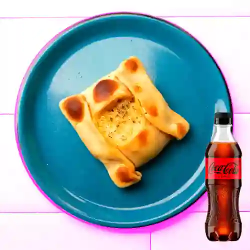 Combo Empanada Cebolla y Queso + Coca-Cola ZERO 400ml