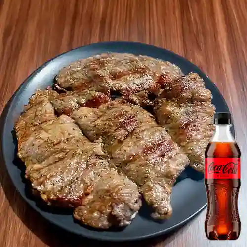 Combo Corte de Res + Coca-Cola ZERO 400ml