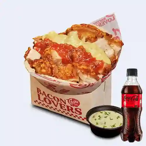 Combo Arepa Rellena Paisa + Cocacola S/az 400ml