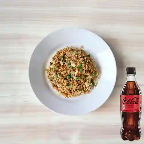 Combo Chow Fan Mixto + Coca Cola Sin Azúcar 600ML