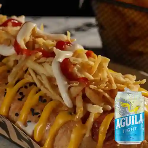 Combo Bandolero +Papas + Aguila Light Lta 330ml