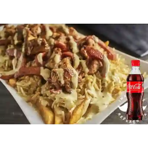 Combo Salchi Burger + Coca Cola Personal 400 ml