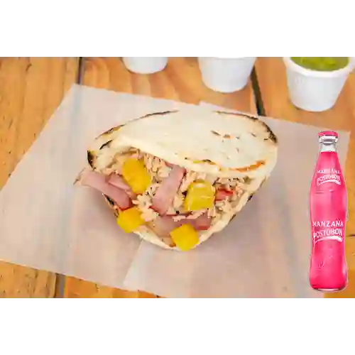 Combo Pollo 2 + Postobón Manzana 350 ml
