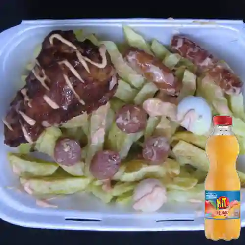 Combo Yumbo Pollo + Hit Mango 500 ml