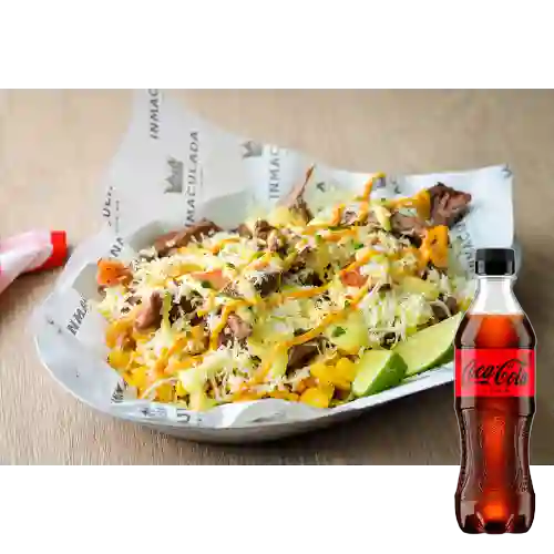Combo Mazorcada de Res + Coca-Cola ZERO 400ml