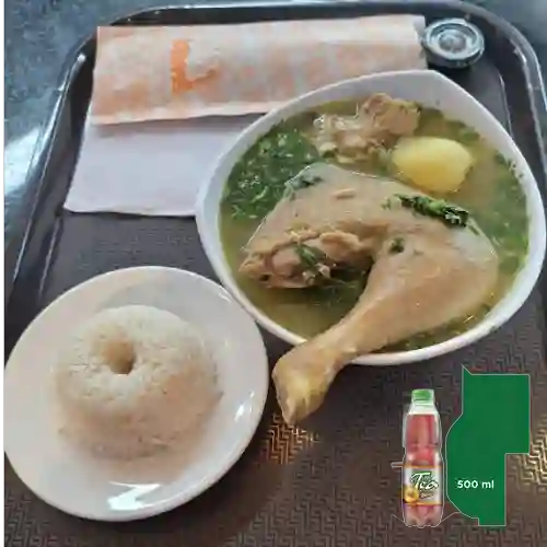 Combo Consome con Presa + Mr Tea Durazno 500 ml