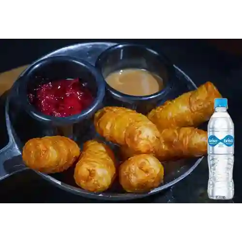 Combo Deditos de Queso + Agua Brisa Natural 600 ml