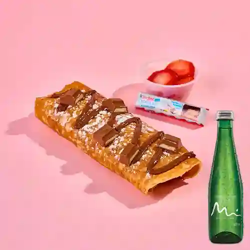 Cremussa Fresa,Philadelphia&Nutella +Manantial c/gas 300ml