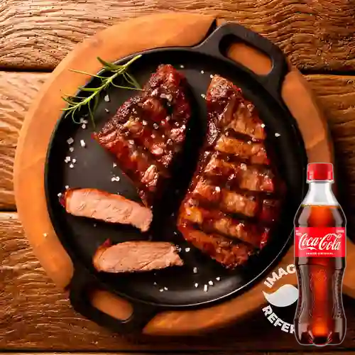 Combo Especial Media de Res +Cocacola Orig 400ml