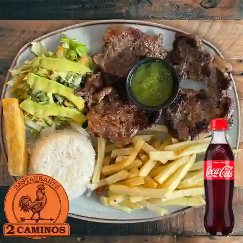 Combo Churrasco + Coca-Cola Sabor Original 400 ml