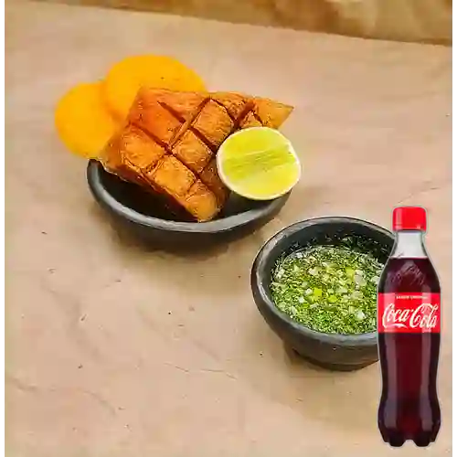 Combo Chicharrón + Coca-Cola Sabor Original 400 ml