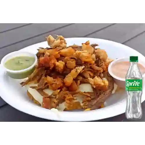Combo Papa Aborrajada Montada + Sprite Original 400ml