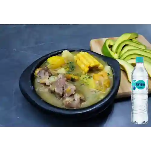 Combo Sancocho de Pescado + Brisa Sin Gas 600ML