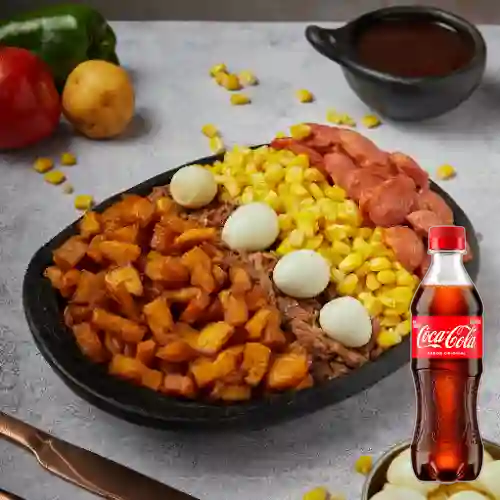 Combo Granjera + Coca-Cola Original 400 ml