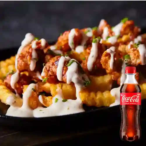 Combo BBQ Chicken Fries + Coca Cola Original 400 ml