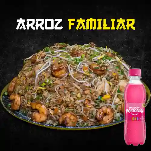 Combo Arroz Especial Mr Chow + Manzana 250 ml