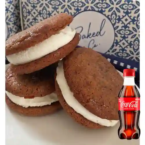 Milo Fudgy Ice Cream Sandwich +Cocacola Org 250ML