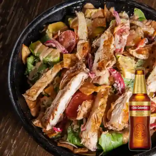 Combo Bowl de Aguacate + Club Colombia Dorada 350 ml