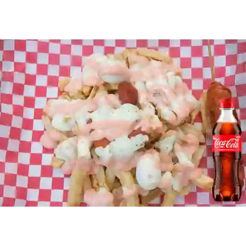 Combo Salchipapas Ternera Yumbo +Cocacola Orig 400ml