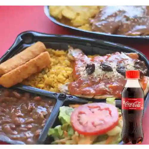 Combo Almuerzo Especial (pollo) + Cocacola Orig 200ml