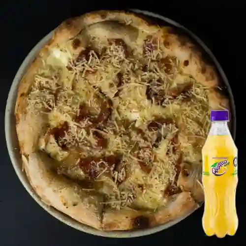 Combo Pizza Fiorentina + Quatro Original 400ML