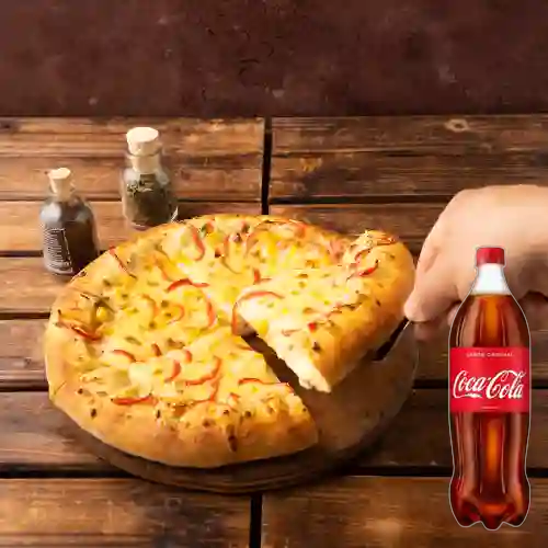 Combo Pizza de 8 Porciones +Cocacola Orig 1.25 l