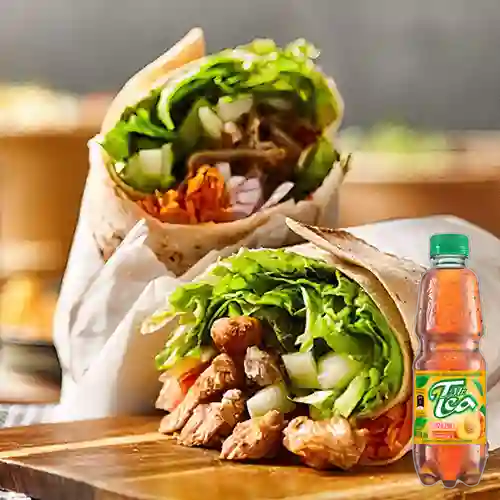 Combo Arma Tu Kebab + Mr Tea Durazno 400 ml