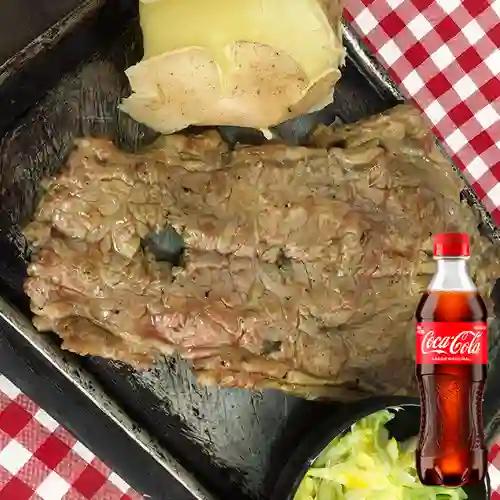 Combo Churrasco + Coca Cola Original 400 ml