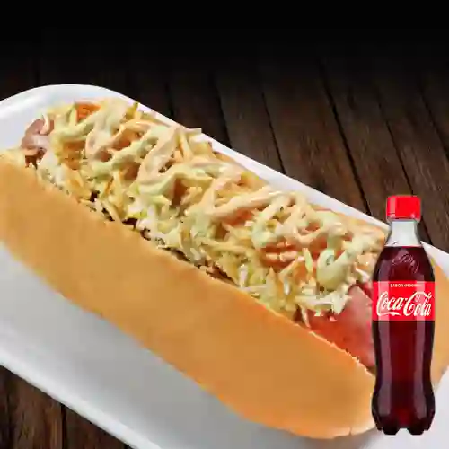 Combo Perro Americano + Coca-cola 400 ml