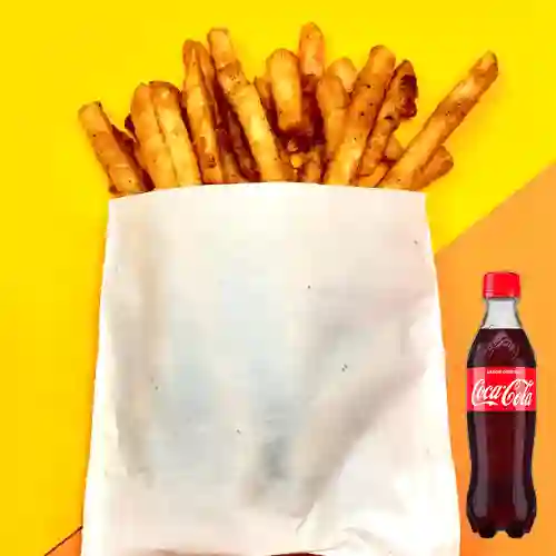 Combo Perrys Fries + Coca-Cola Sabor Original 400 ml