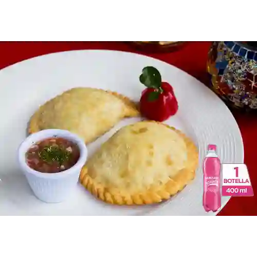 Empanada de Pollo&Champiñones +Manzana 400ml