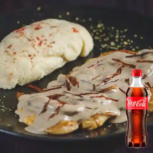 Combo Lomo Sauté a la Crema +Cocacola Orig 400ml