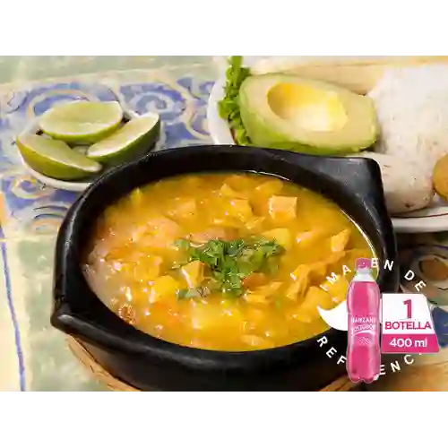 Combo Mondongo + Postobón Manzana 400 ml