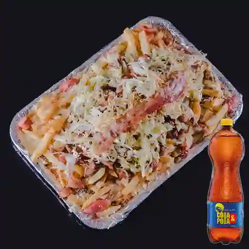 Combo Salchipapa Costeña Marimonda Mona x3 + Cola&Pola 1.5L