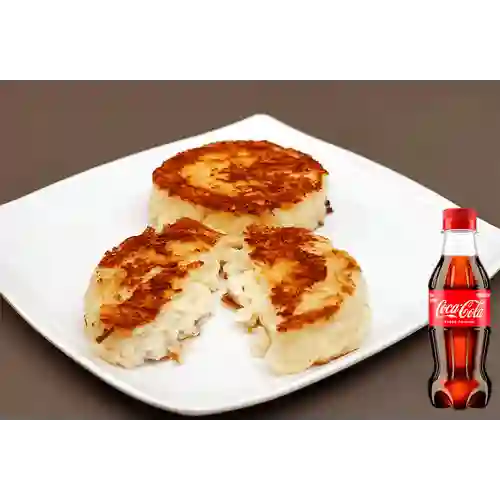 Combo Arepa + Coca Cola Original 250ML