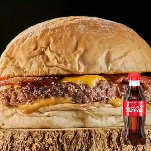 Combo Bbq Bacon + Papas + Coca Cola 250 Ml