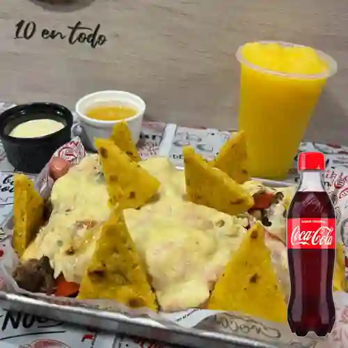 Combo Jumbo (Papas Locas) + Cocacola Orig 400ml