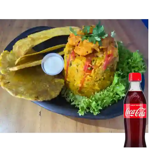 Combo Arroz Marinero Grande + Gaseosa Personal