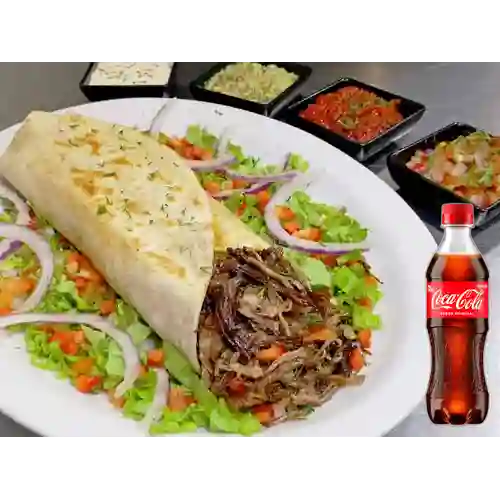 Combo Burrito Ranchero +Cocacola Orig 400ml