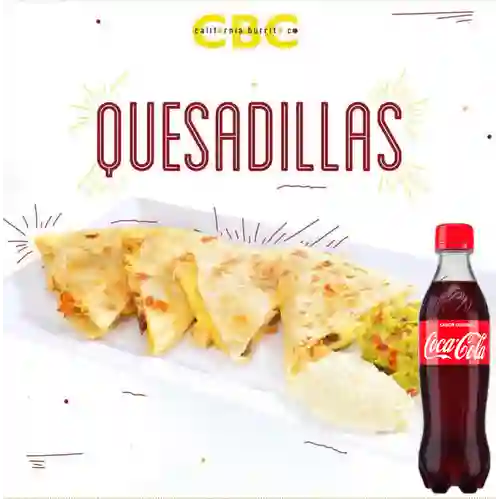 Combo Quesadilla + Coca Cola 400 ml