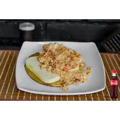 Combo Arepa c/ Queso&Huevos +Cocacola Orig 400ml