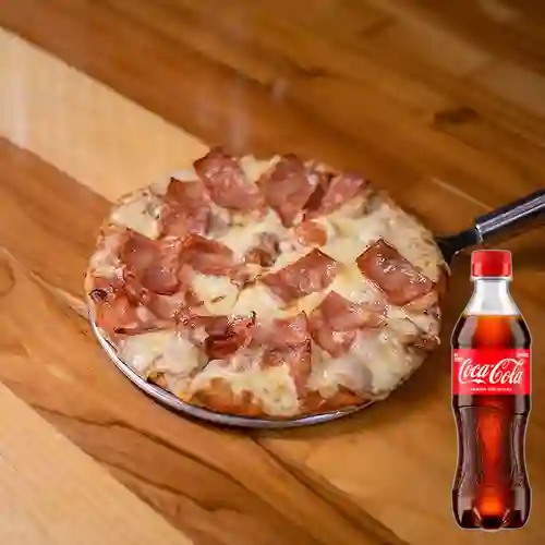 Combo Pizza Small + Coca Cola Original 400 ml