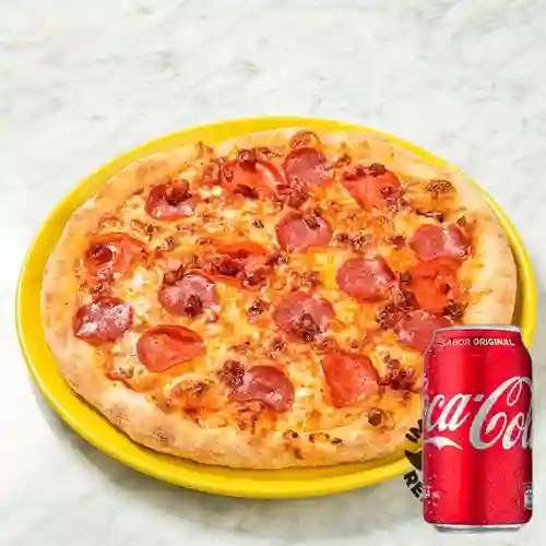 Combo Pizza Kau Personal +Cocacola Orig 354 ml