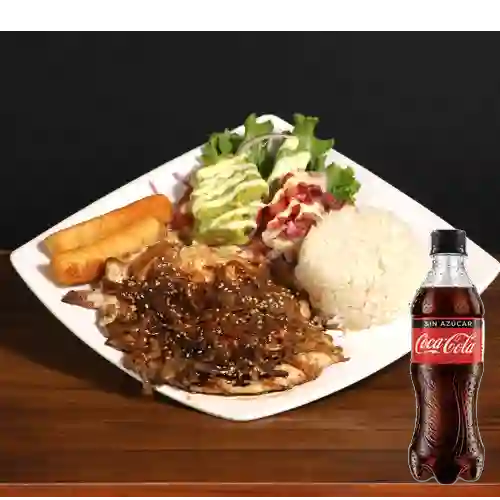 Combo Pechuga Teriyaki + Coca Cola Zero 400 ml
